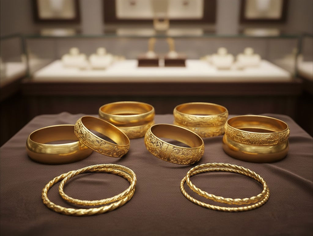 21 & 22 Karat Armreif